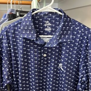 Rhoback ‘the palmetto’ polo size large